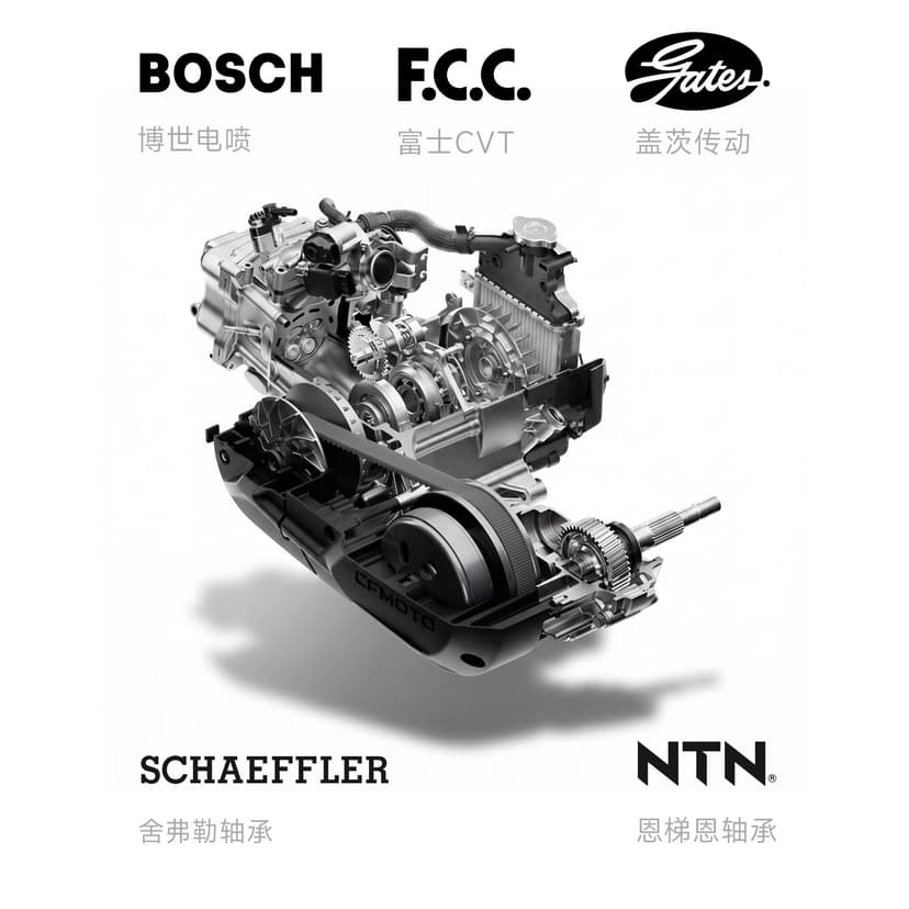 优选核心部件 出行可靠伙伴