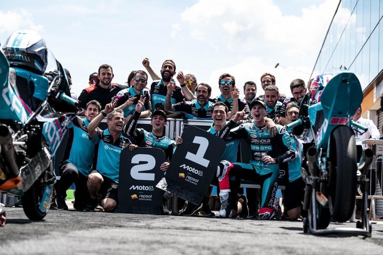 MotoGP巴西站CFMOTO大获全胜