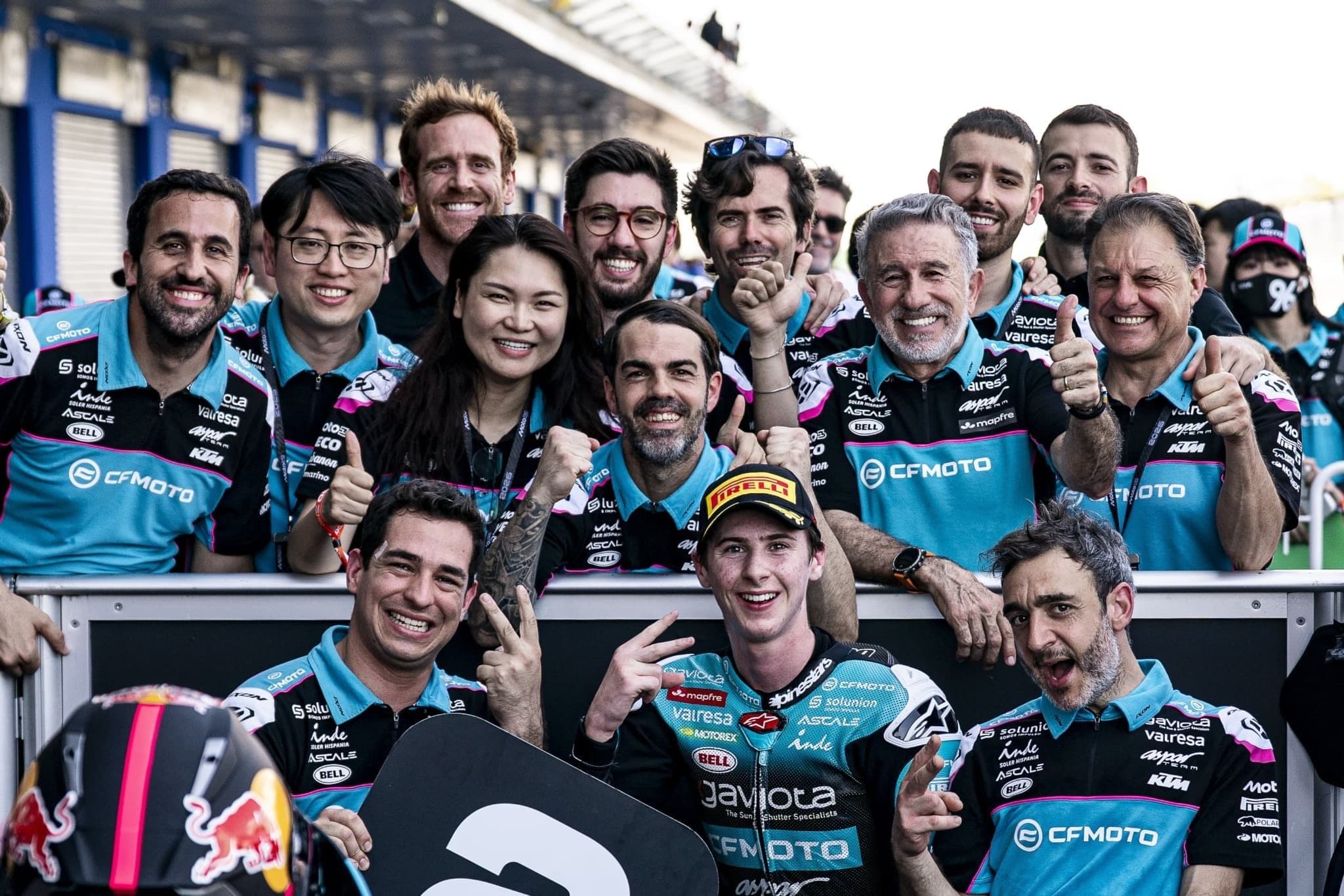 MotoGP泰国站CFMOTO双喜临门，斩获双重领奖台