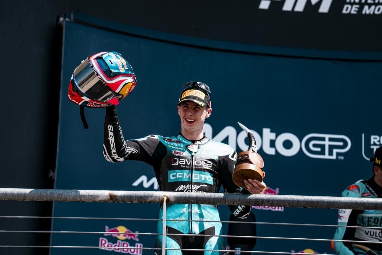 CFMOTO在美国站后继续领跑Moto3积分榜